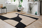 Contemporary Geometric Blocks Rug