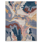 Artisan Flow Abstract Multicolor Rug
