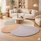 Pastel Pebble Unshaped Rug