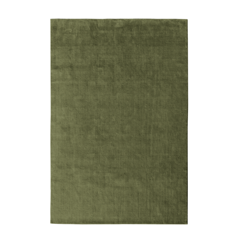 Olive Green Solid Rug
