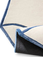 Abstract Wave Wool Rug
