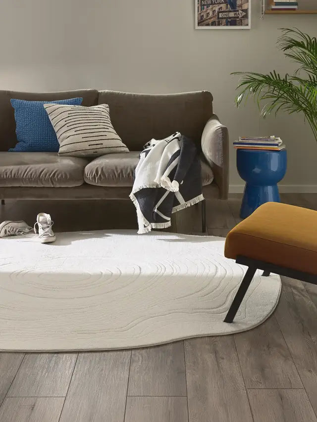 Organic Contour Ivory Rug