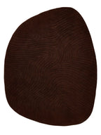 Deep Cocoa Organic Contour Rug