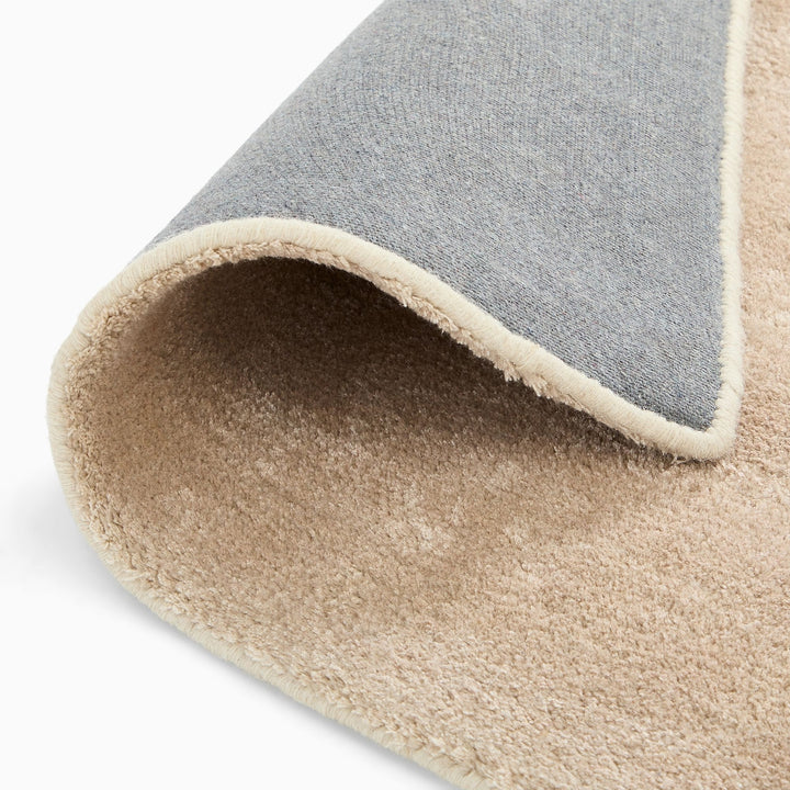Grey & Beige abstract Rug