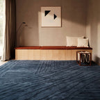 Midnight Blue Solid Rug