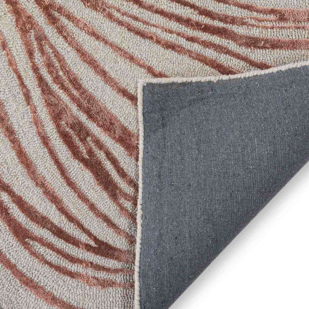Abstract Organic Line Geometric Rug