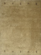 Olive Beige Minimalist Rug