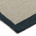 Contemporary Curved Line Geometric Rug