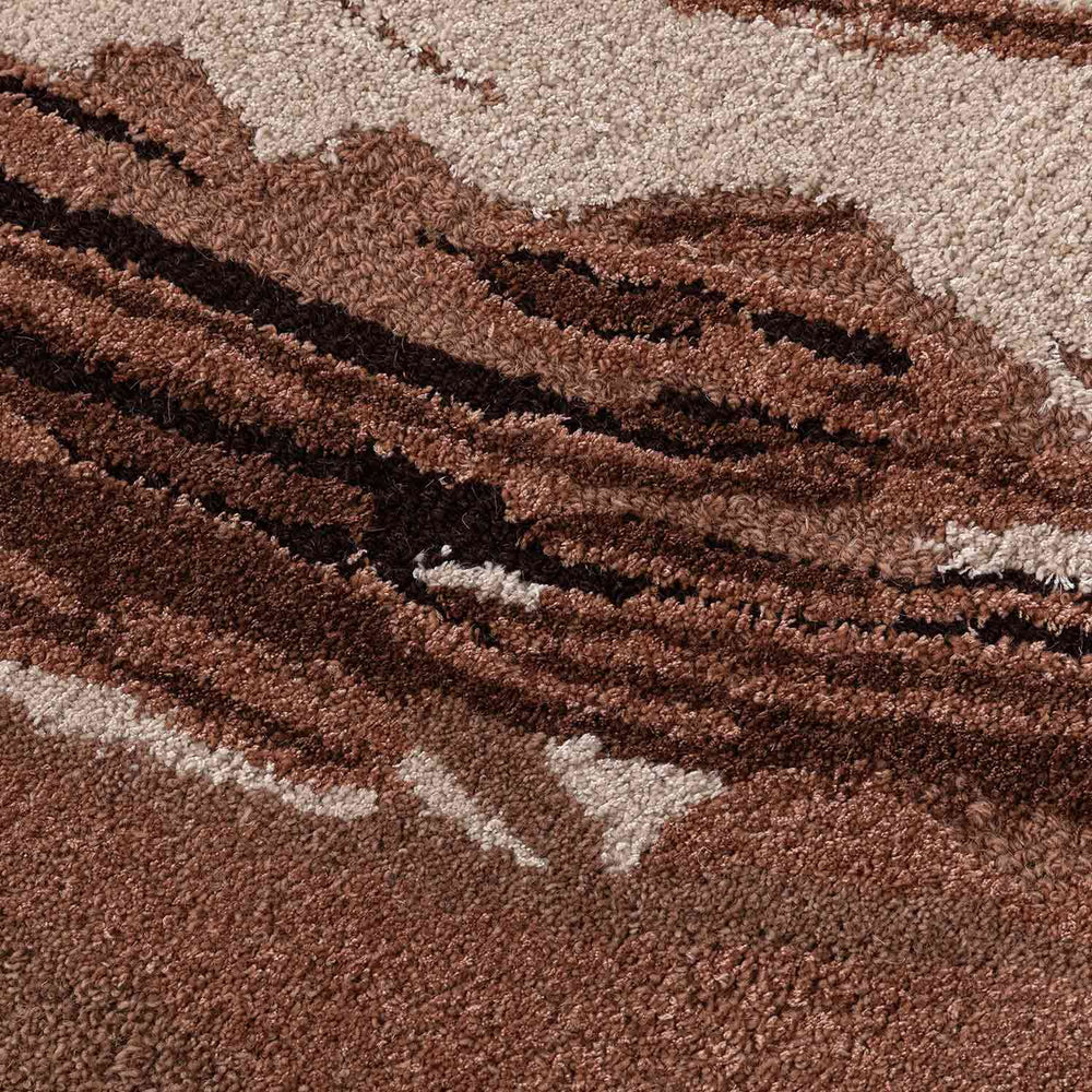 Organic Brown Rug