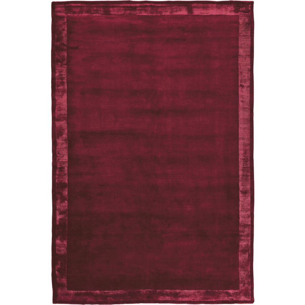 Burgundy Solid Rug