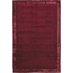 Burgundy Solid Rug