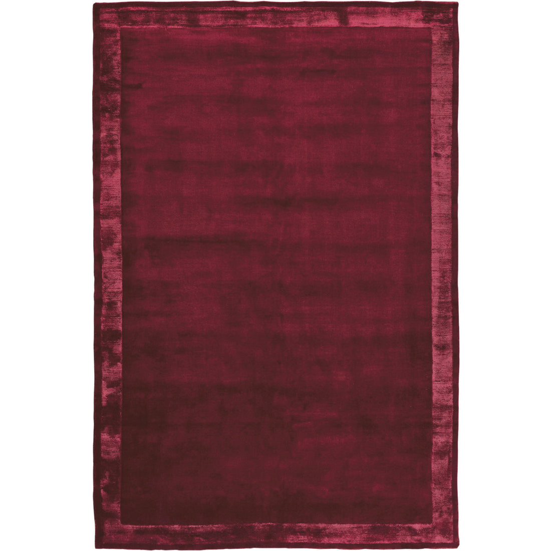 Burgundy Solid Rug