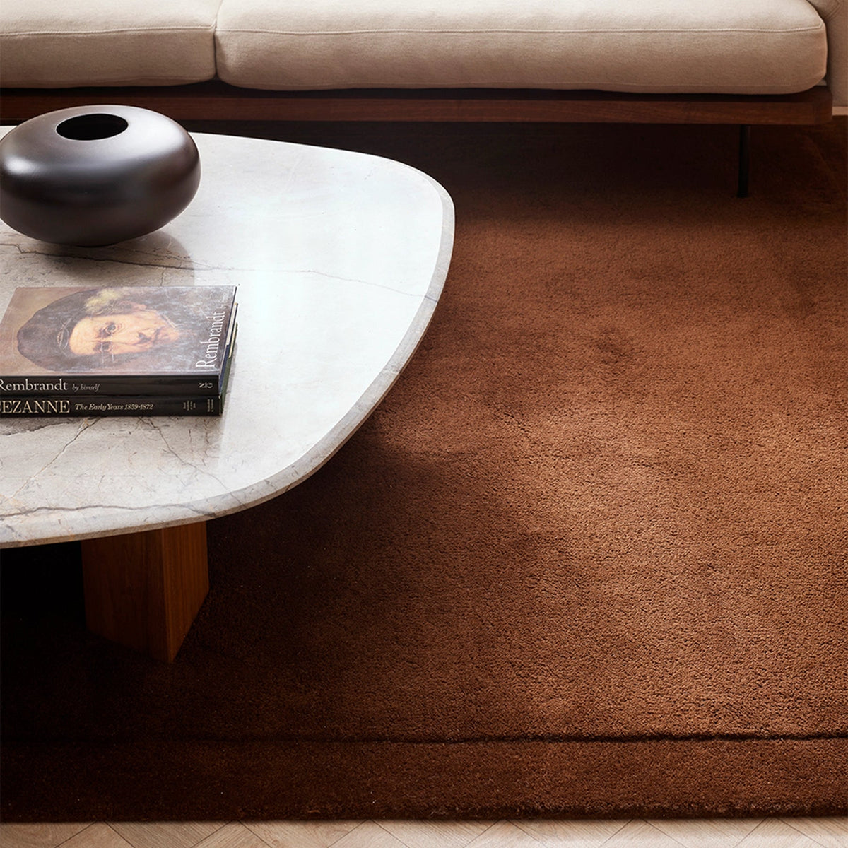 Chocolate Brown Rug