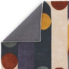 Contemporary Geometric Circle Area Rug