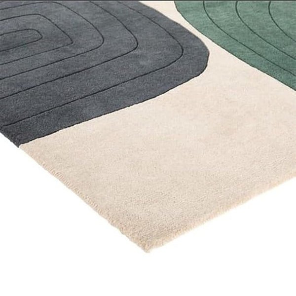 Multicolor Contemporary Rug