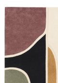 Contemporary Multicolor Area Rug 2