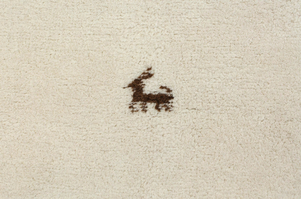 Rust Border Traditional Rug