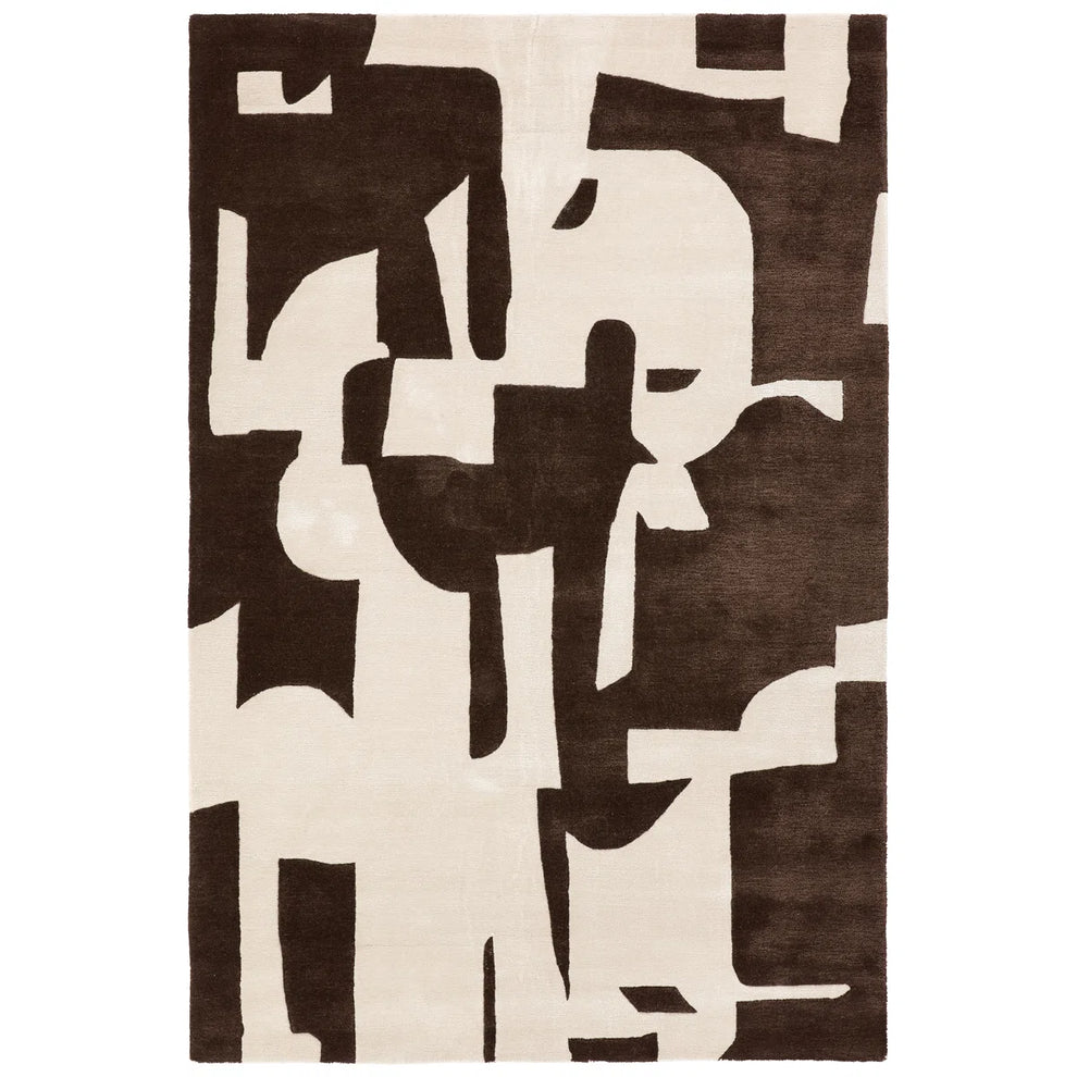 Brown & Ivory rug
