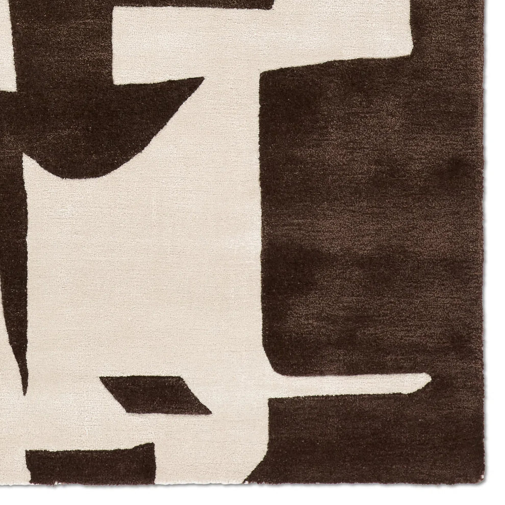 Brown & Ivory rug