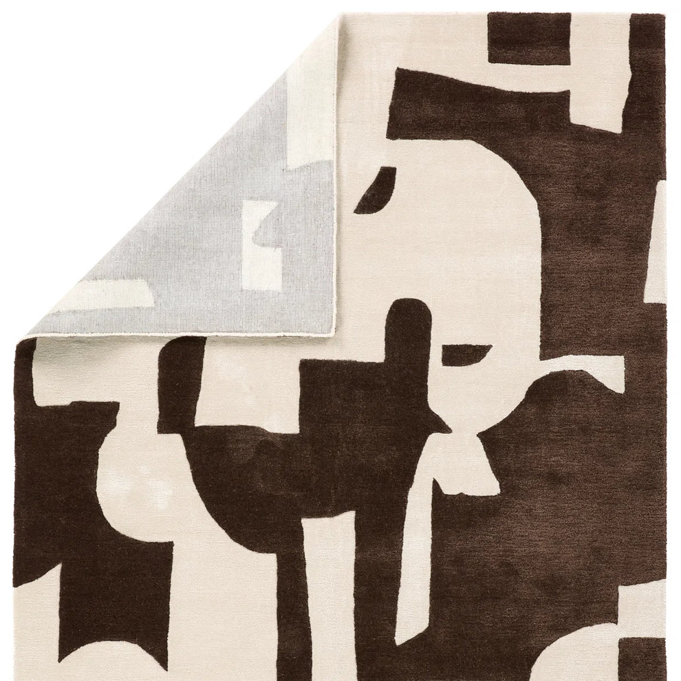 Brown & Ivory rug