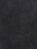 Midnight Black Solid Wool Rug