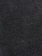 Midnight Black Solid Wool Rug