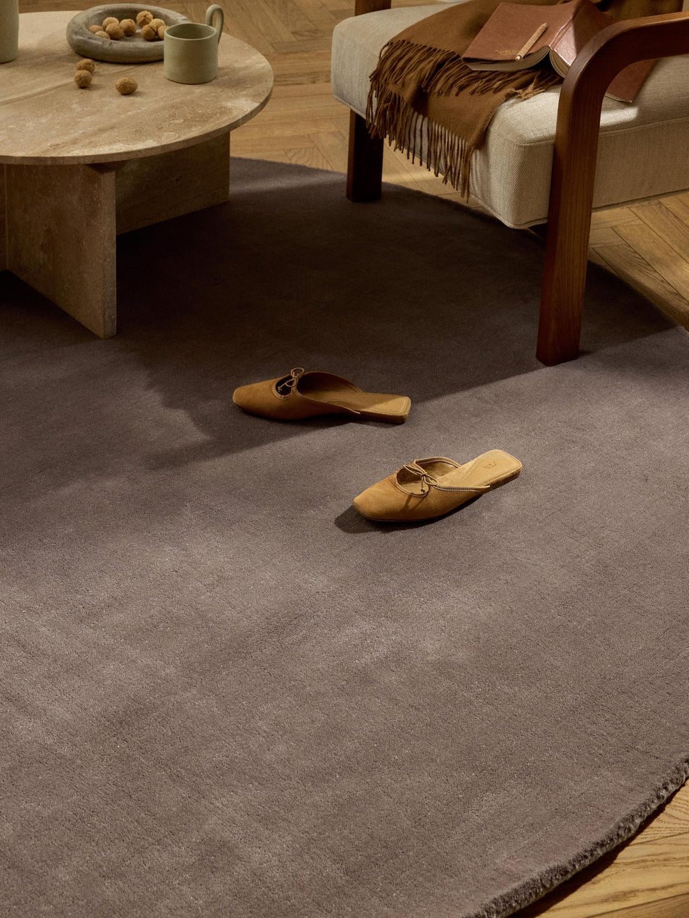Warm Taupe Rug