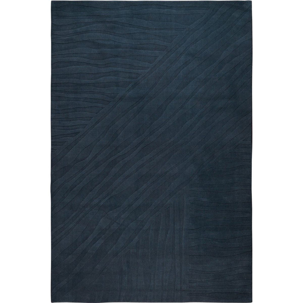 Midnight Blue Solid Rug