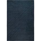Midnight Blue Solid Rug
