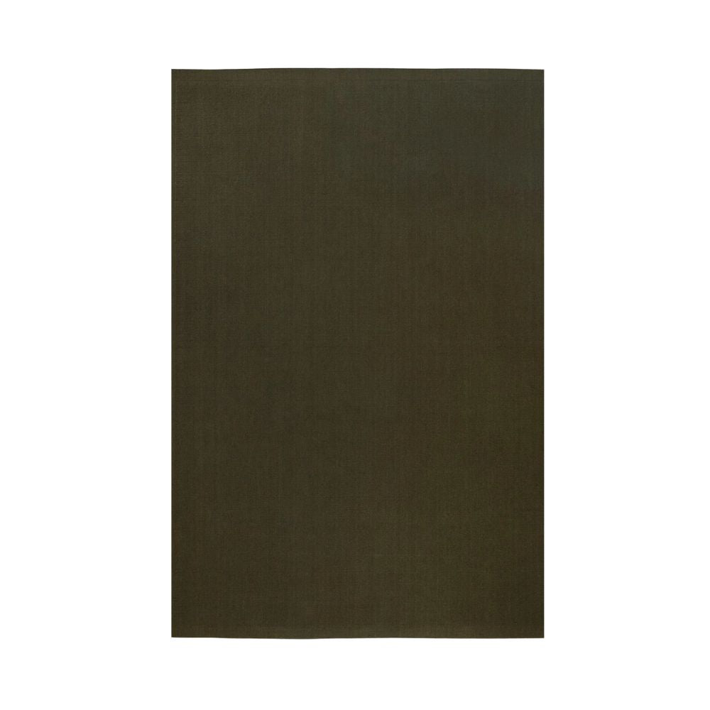 Dark Olive Green Solid Rug
