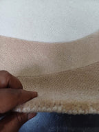 Beige & Ivory Organic Wool Rug