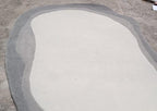 Grey & Ivory Organic Wool Rug