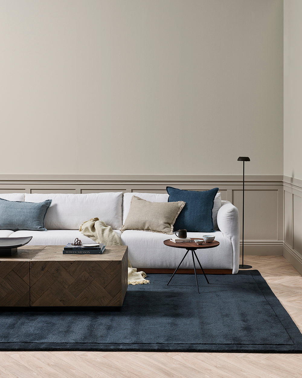 Norfolk Ink Solid Rug