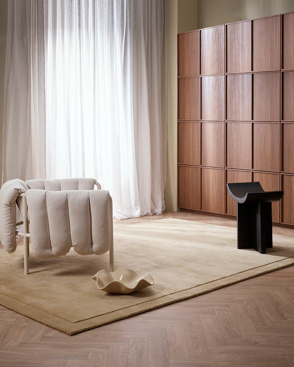 Norfolk Sand Solid Rug