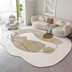 Organic Shapes Wool Rug
