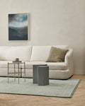 Aquamarine Solid Rug